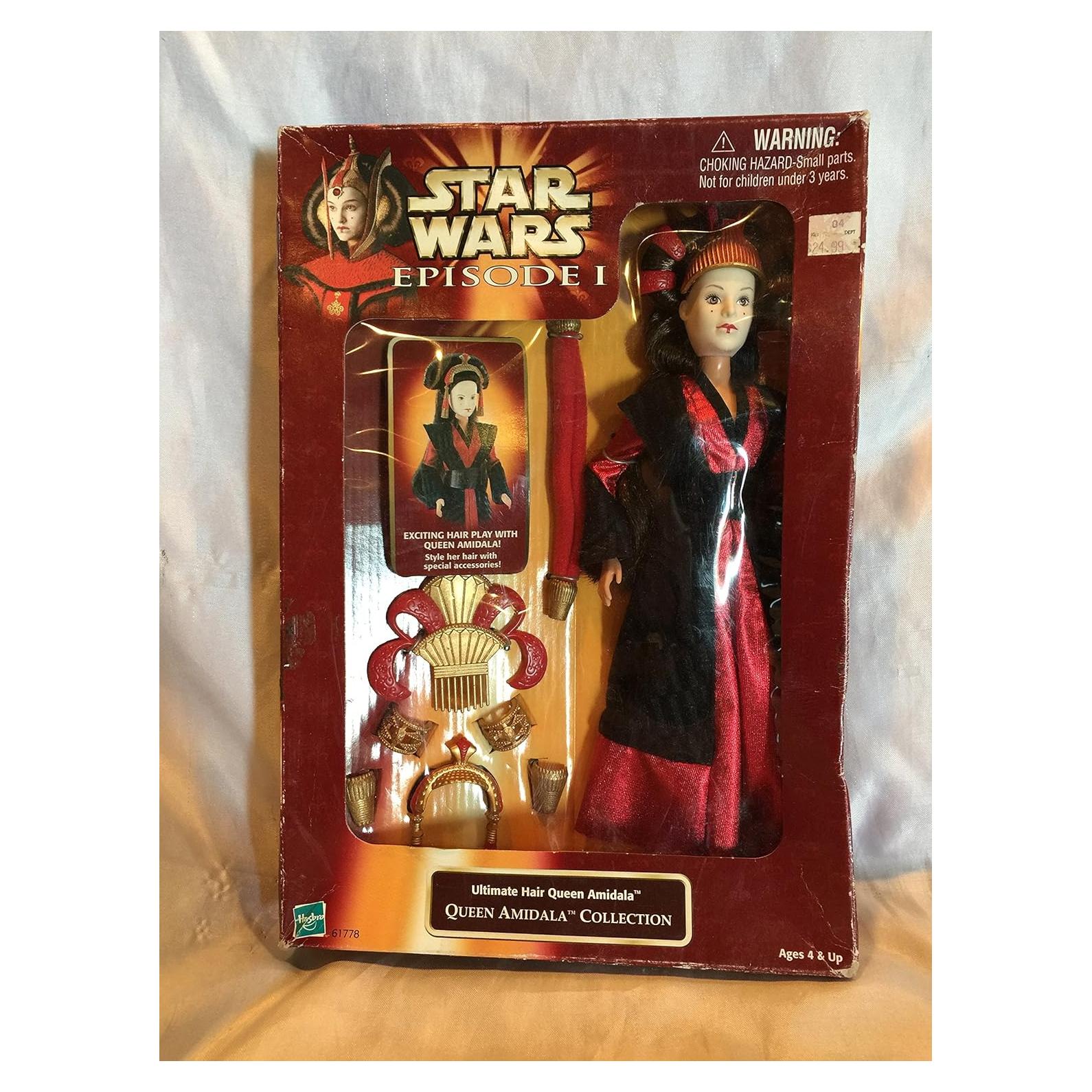 Muñeca Reina Amidala Star Wars 30.48 cm Hasbro 1998