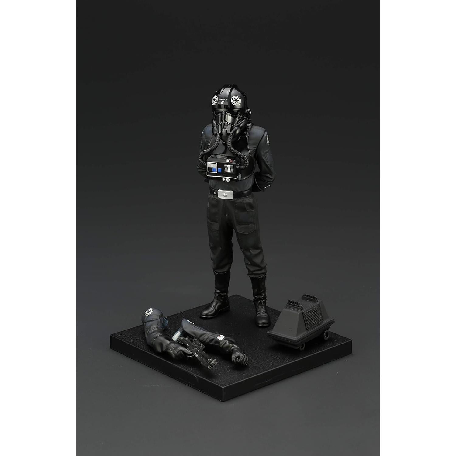 Estatua PVC Piloto TIE Backstabber y Droid Mouse Star Wars
