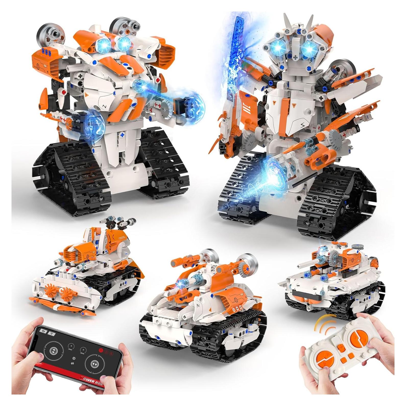 Kit de Construcción 5 en 1 QHECTTY para Niños 689 Piezas