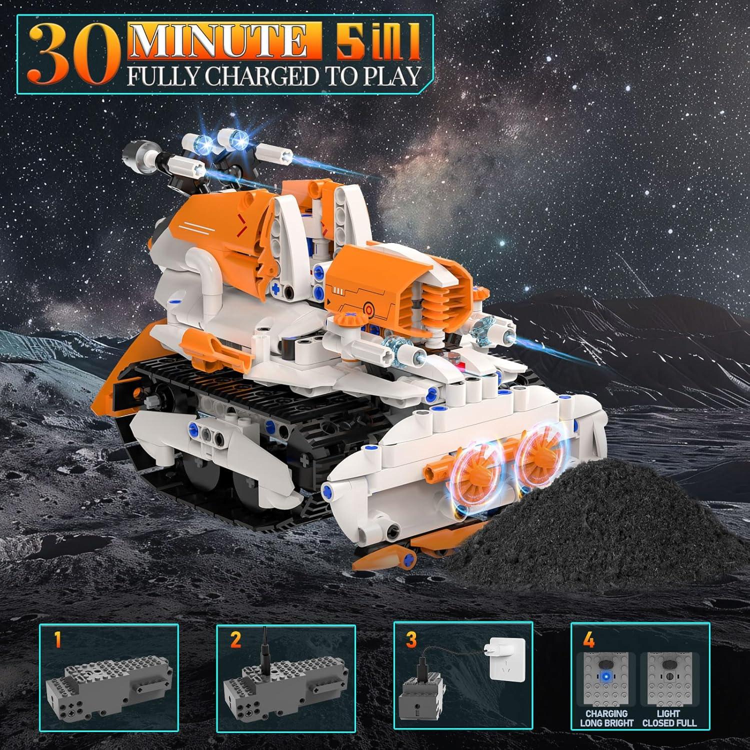 Kit de Construcción 5 en 1 QHECTTY para Niños 689 Piezas