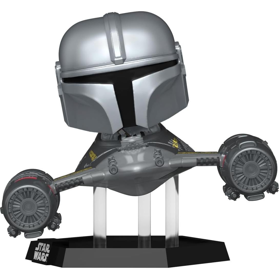 Funko Pop! Rides Star Wars Mandalorian en N1 Starfighter