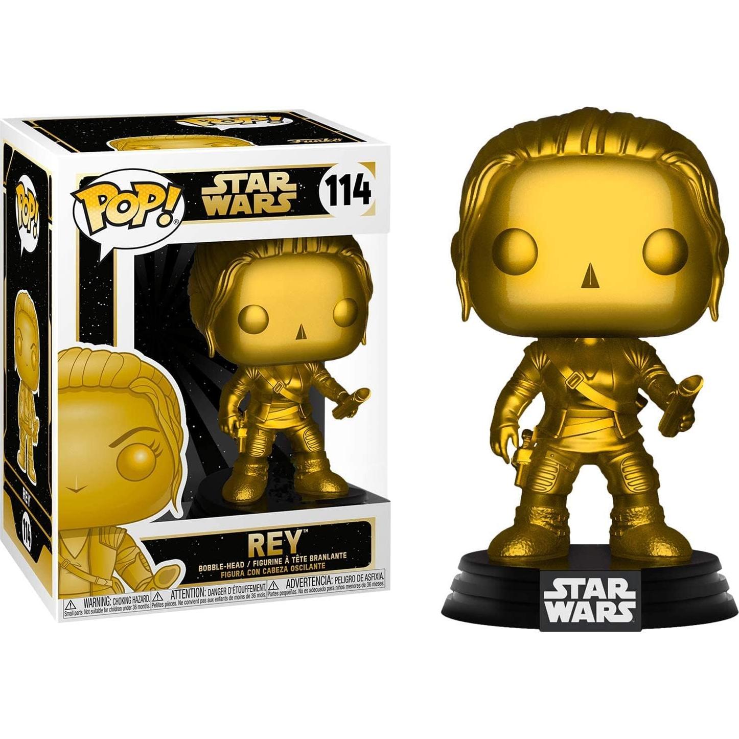 Figura de Acción Funko POP Star Wars Rey Dorado 9.53 cm