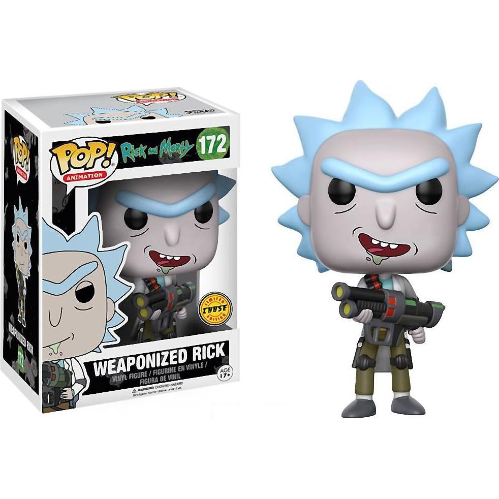 Figura de Vinilo Funko Rick Armado Chase - Rick y Morty