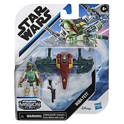 Figura de acción Boba Fett Star Wars con jetpack y accesorios