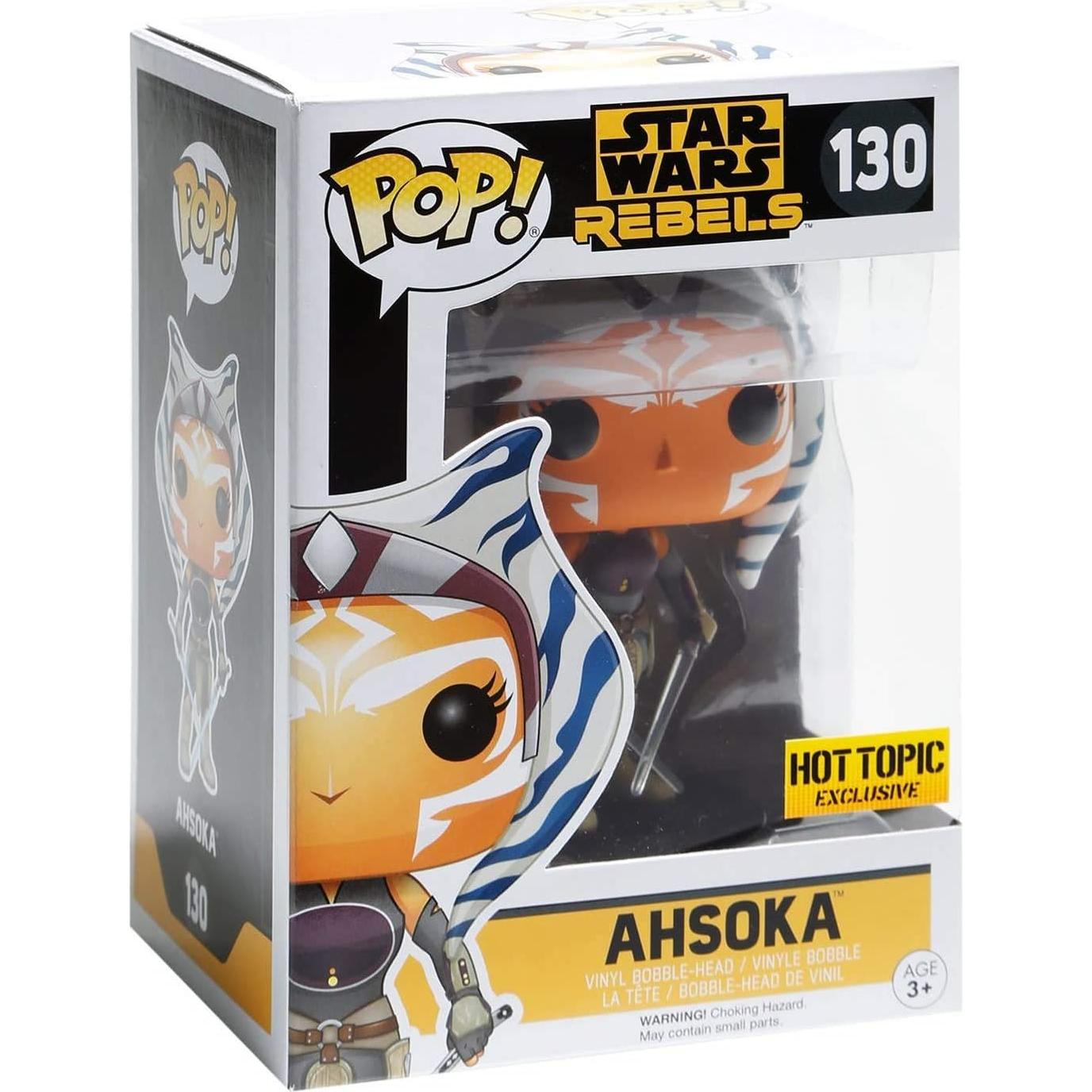 Figura Bobblehead Ahsoka Tano Funko Pop 6.3 cm Star Wars
