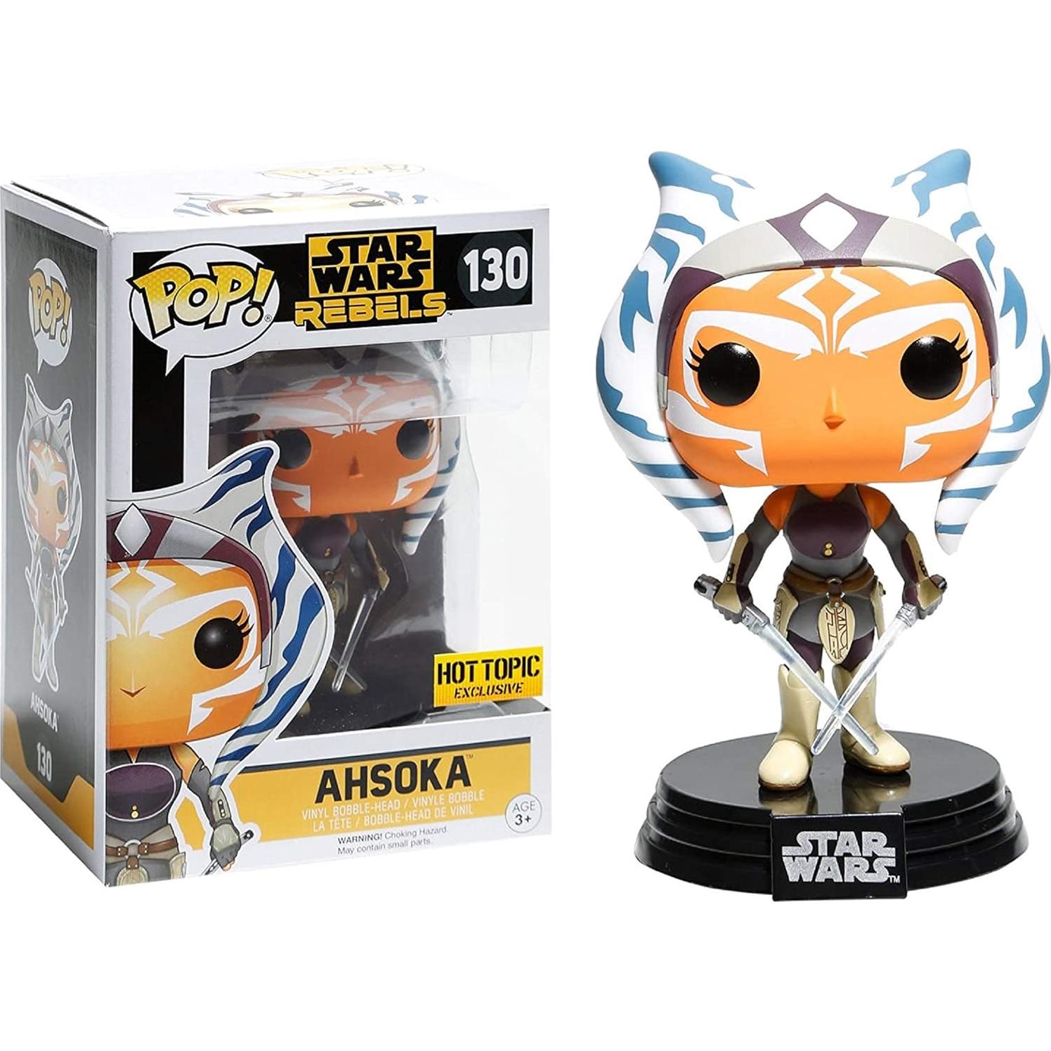 Figura Bobblehead Ahsoka Tano Funko Pop 6.3 cm Star Wars