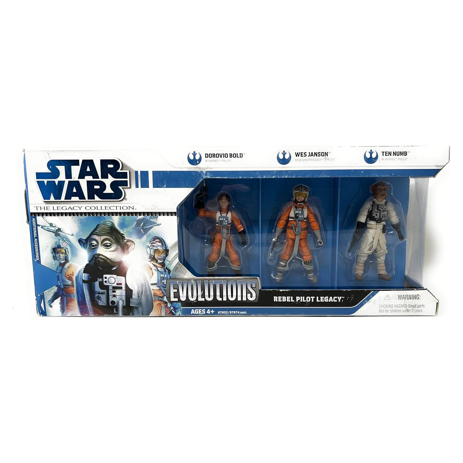 Figuras G.I. Joe Evoluciones Pilotos de la Rebelión 9.5cm