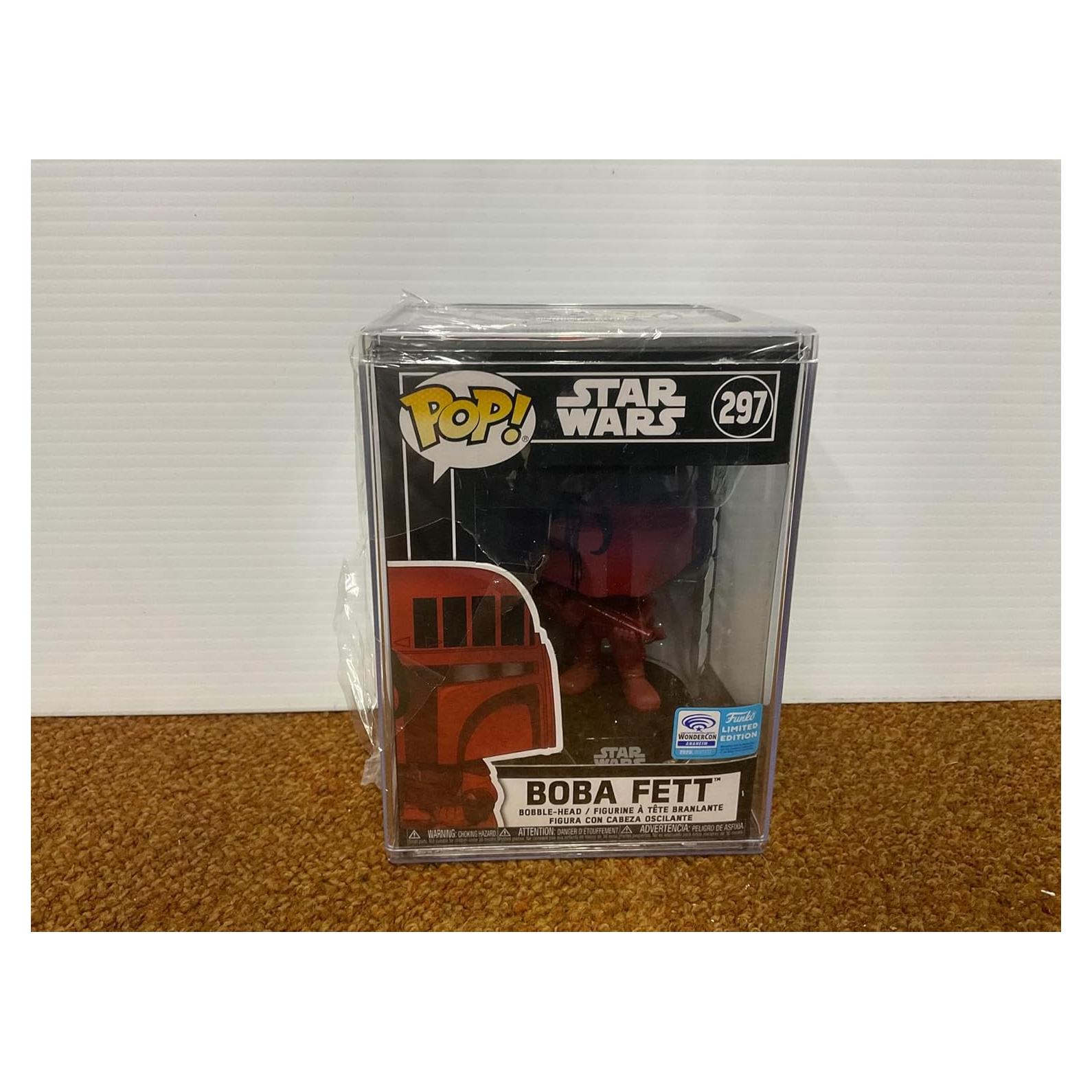 Figura de Acción Funko Pop Star Wars Boba Fett Rojo 11.4 cm