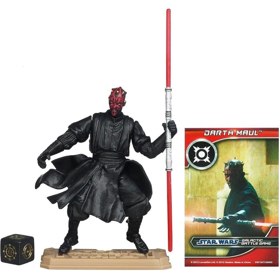 Figura Darth Maul Star Wars Hasbro 20 cm con Sable Giratorio