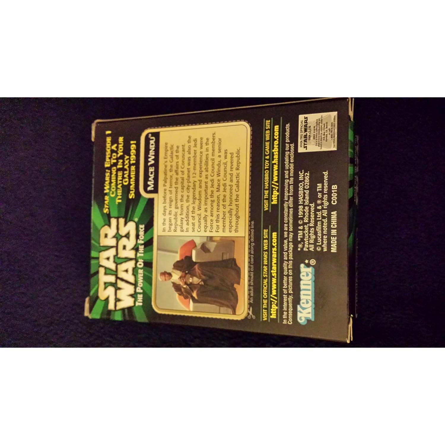 Figura de Acción Mace Windu Star Wars Episodio I 14.7 cm