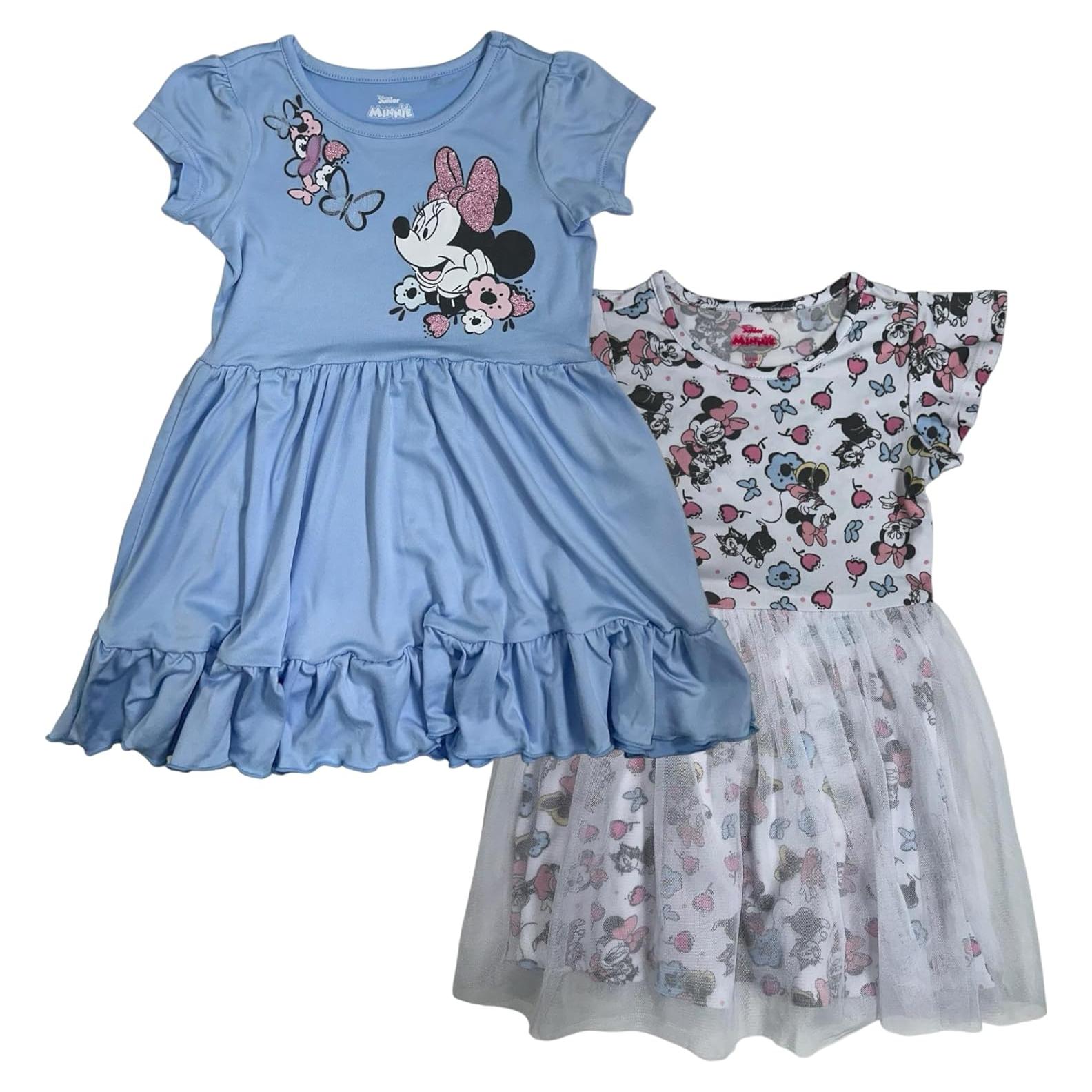 Vestido de Princesa Disney para Niñas - Paquete de 2 - 2T