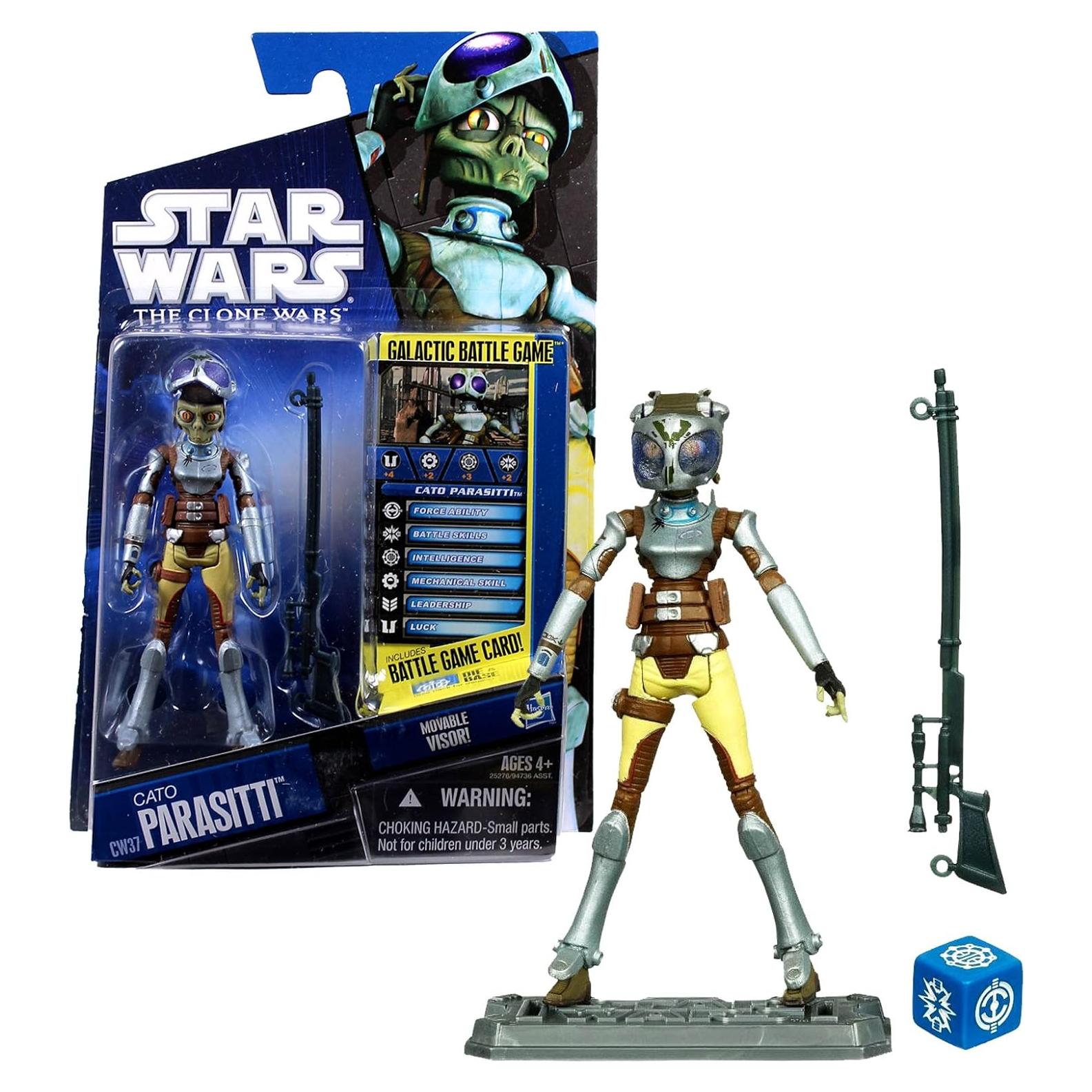 Figura de Acción Star Wars Cato Parasitti 2010 Hasbro