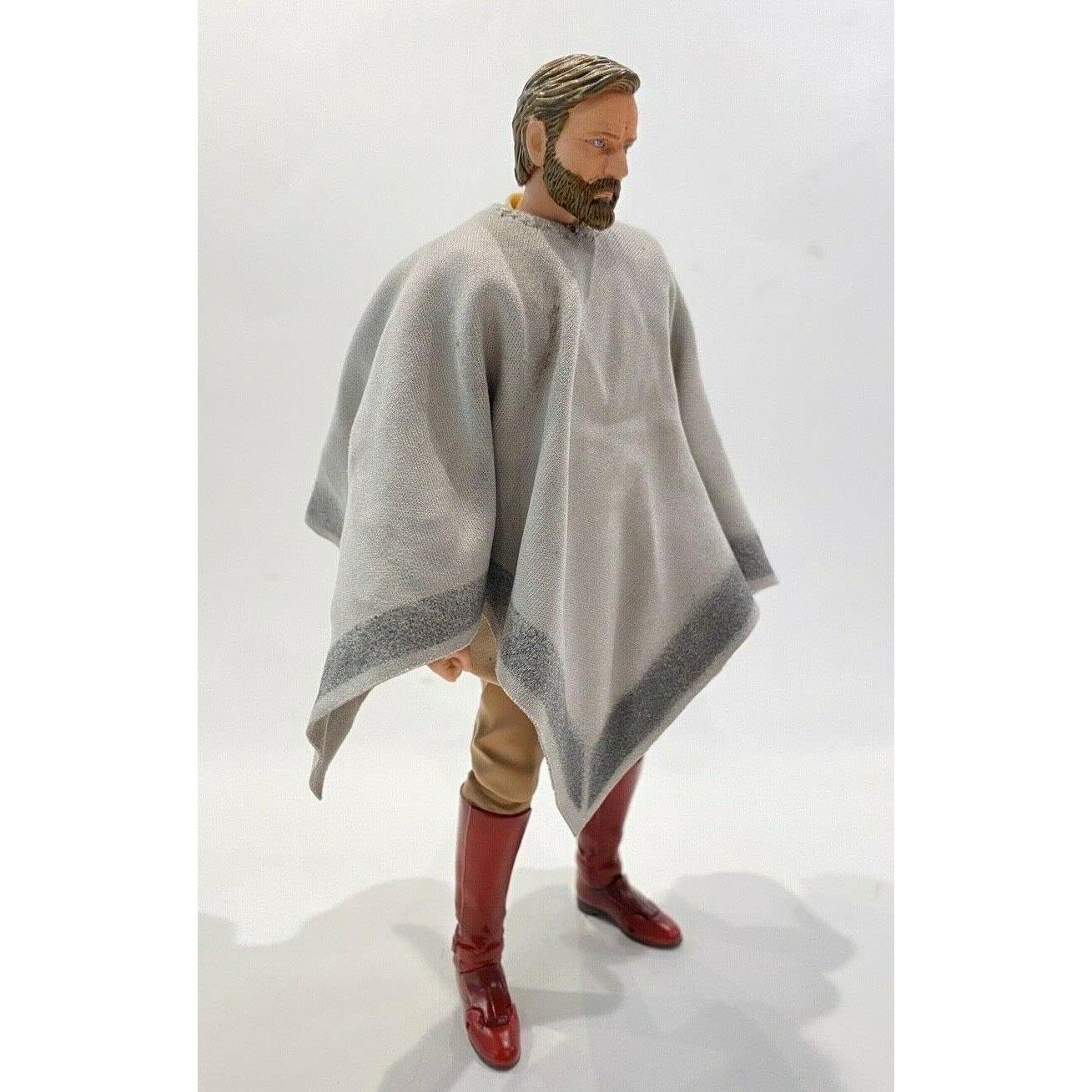 Poncho de tela Semsons para figura Qui Gon Jinn 1/12