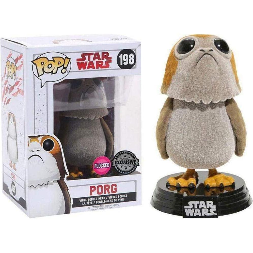 Figura POP! Funko Star Wars Porg #198 Aterciopelado