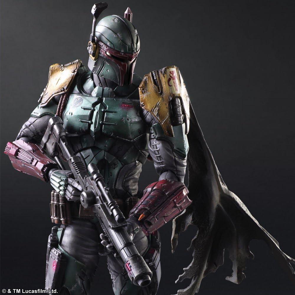 Figura de acción Boba Fett Play Arts Kai Star Wars 26 cm