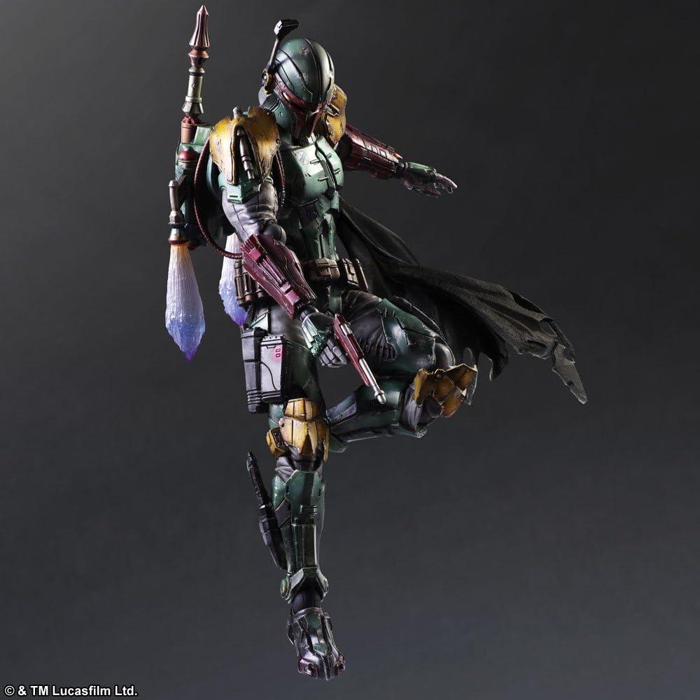 Figura de acción Boba Fett Play Arts Kai Star Wars 26 cm