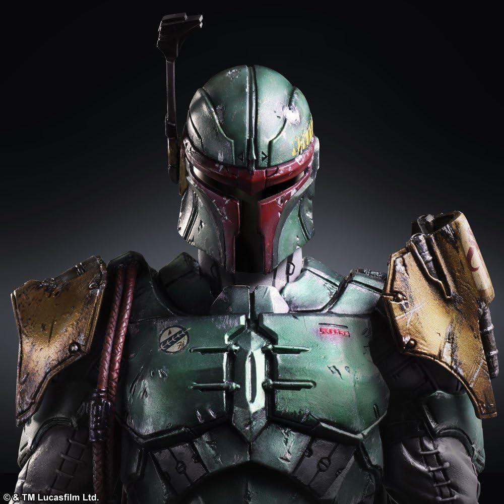 Figura de acción Boba Fett Play Arts Kai Star Wars 26 cm