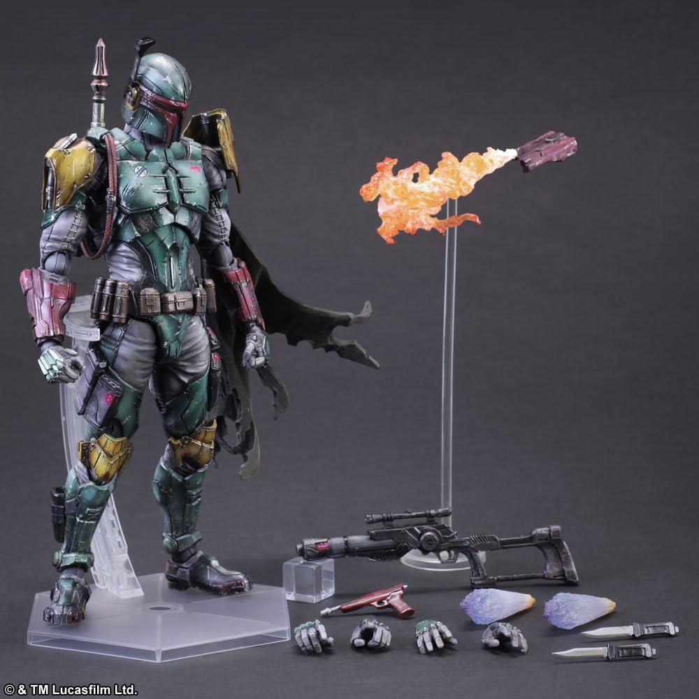 Figura de acción Boba Fett Play Arts Kai Star Wars 26 cm