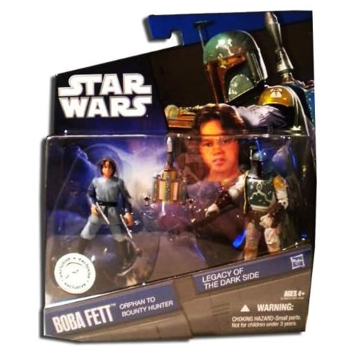 Figura de Acción Star Wars Boba Fett 2-Pack Exclusivo Hasbro
