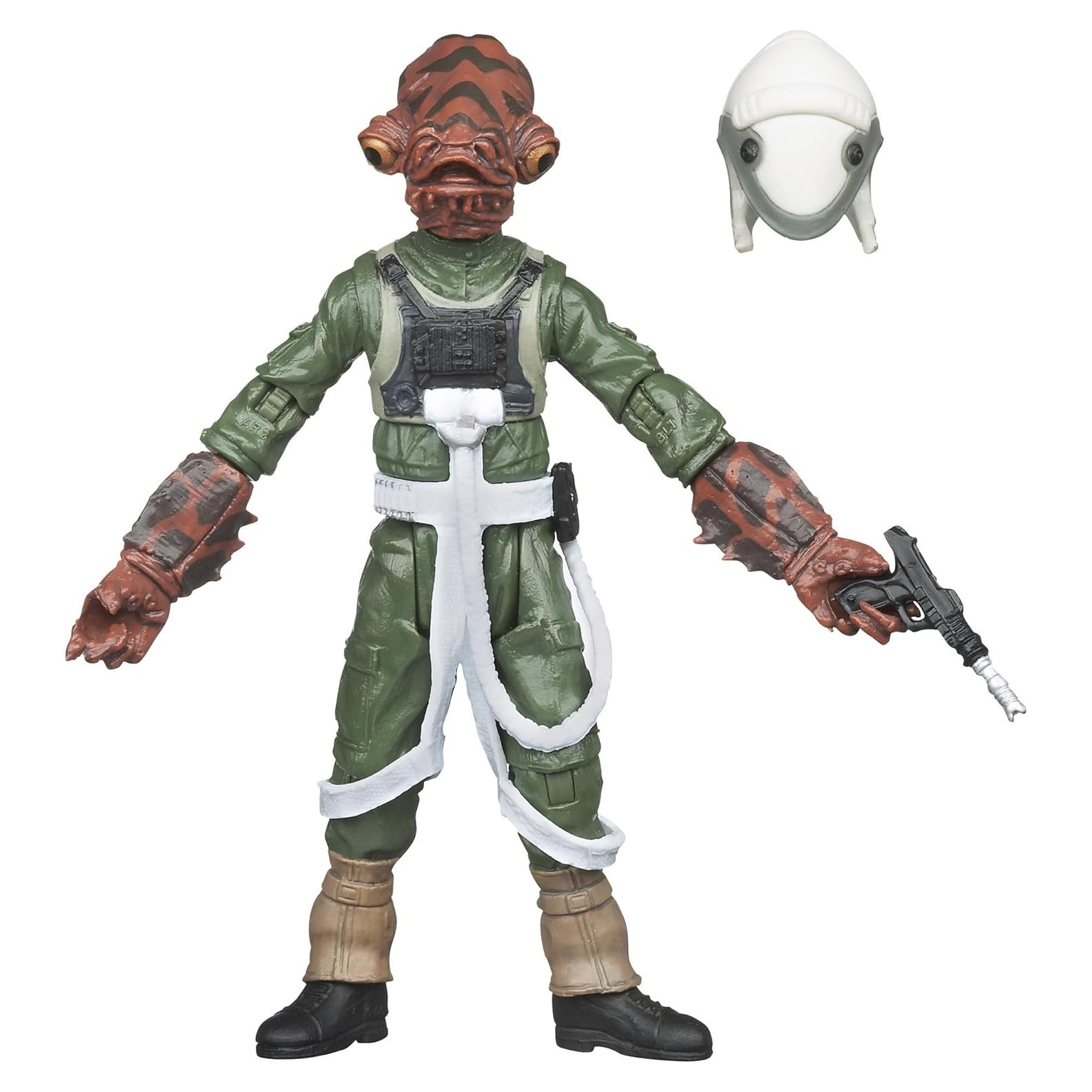 Figura Vintage Piloto Rebelde Mon Calamari Star Wars 22.93 cm