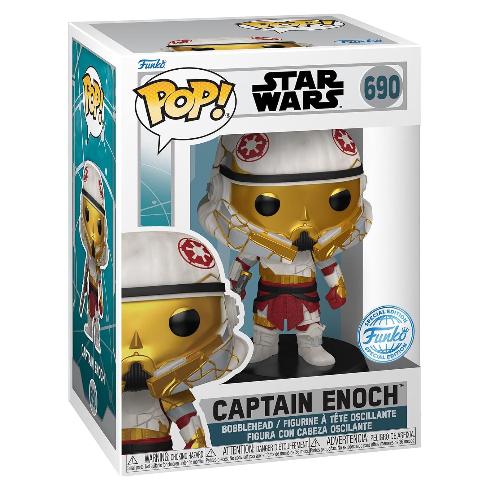 Figura Pop! Vinyl Capitán Enoch Star Wars Ahsoka 9.5 cm