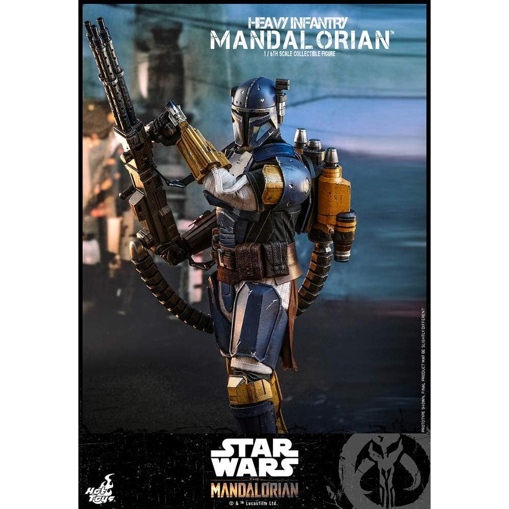 Figura de Acción Hot Toys Infantería Pesada Mandaloriana 30.5 cm