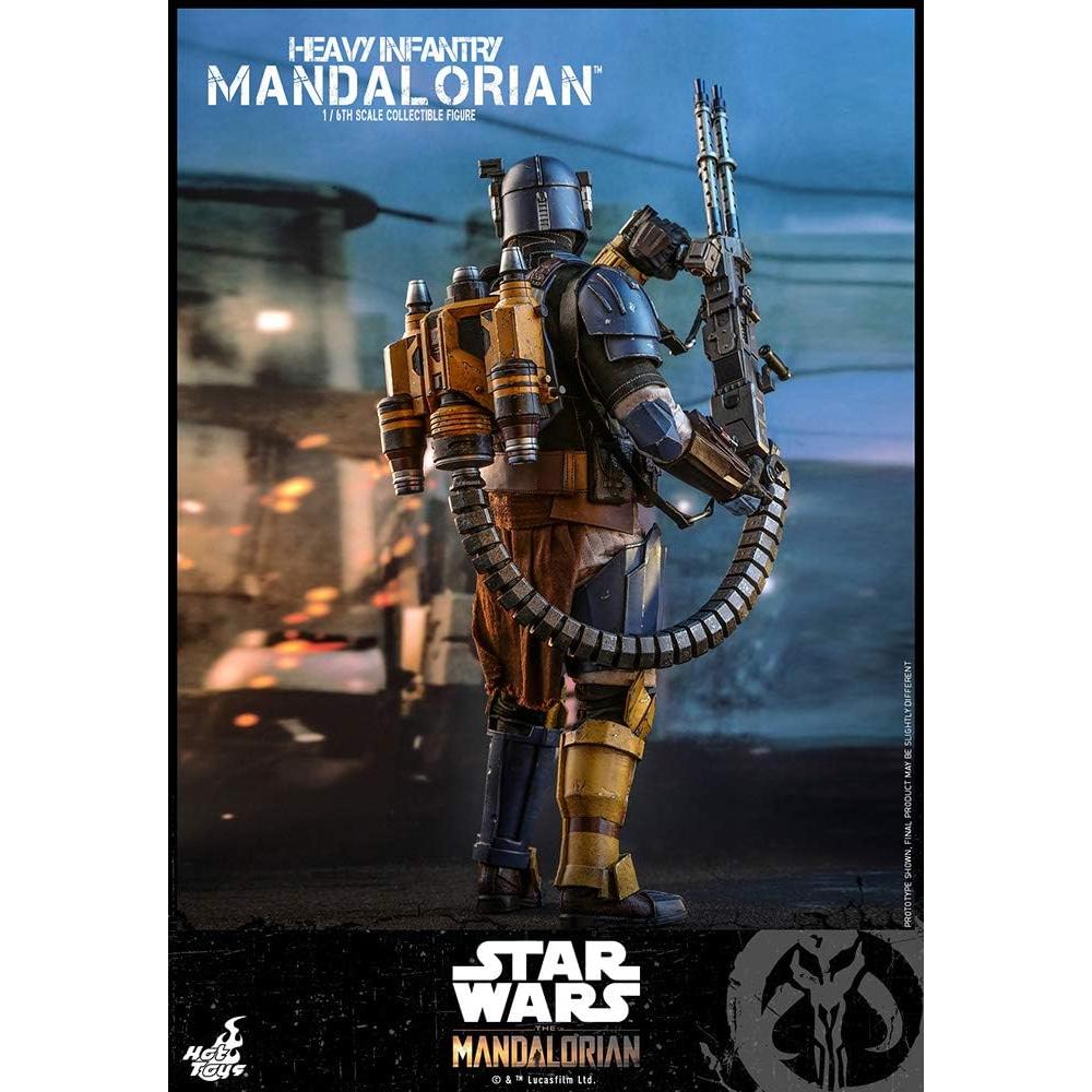 Figura de Acción Hot Toys Infantería Pesada Mandaloriana 30.5 cm