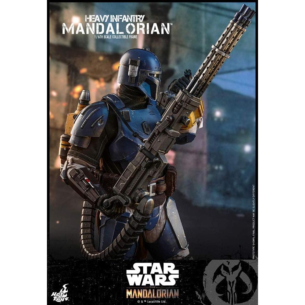 Figura de Acción Hot Toys Infantería Pesada Mandaloriana 30.5 cm