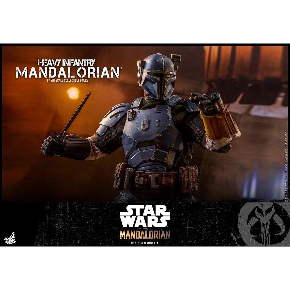 Figura de Acción Hot Toys Infantería Pesada Mandaloriana 30.5 cm