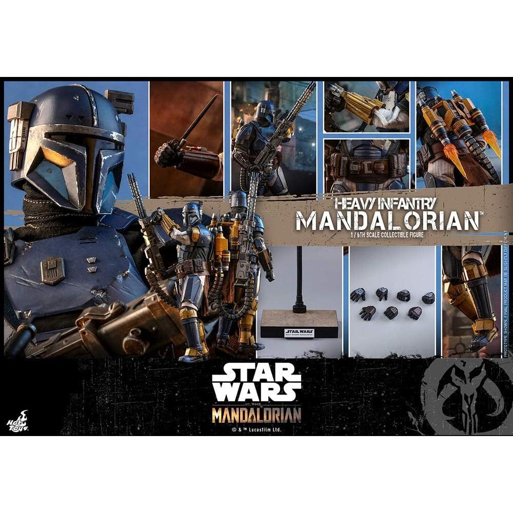 Figura de Acción Hot Toys Infantería Pesada Mandaloriana 30.5 cm