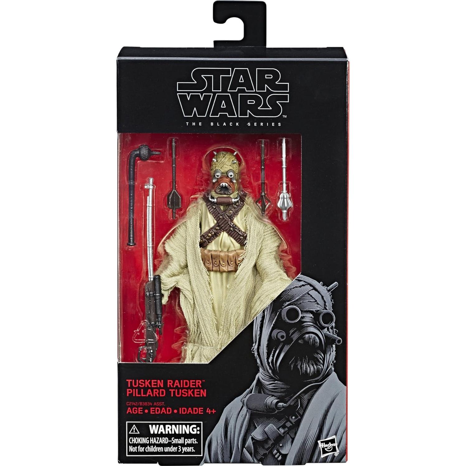 Figura Tusken Raider 15 cm Star Wars Hasbro con 5 Accesorios