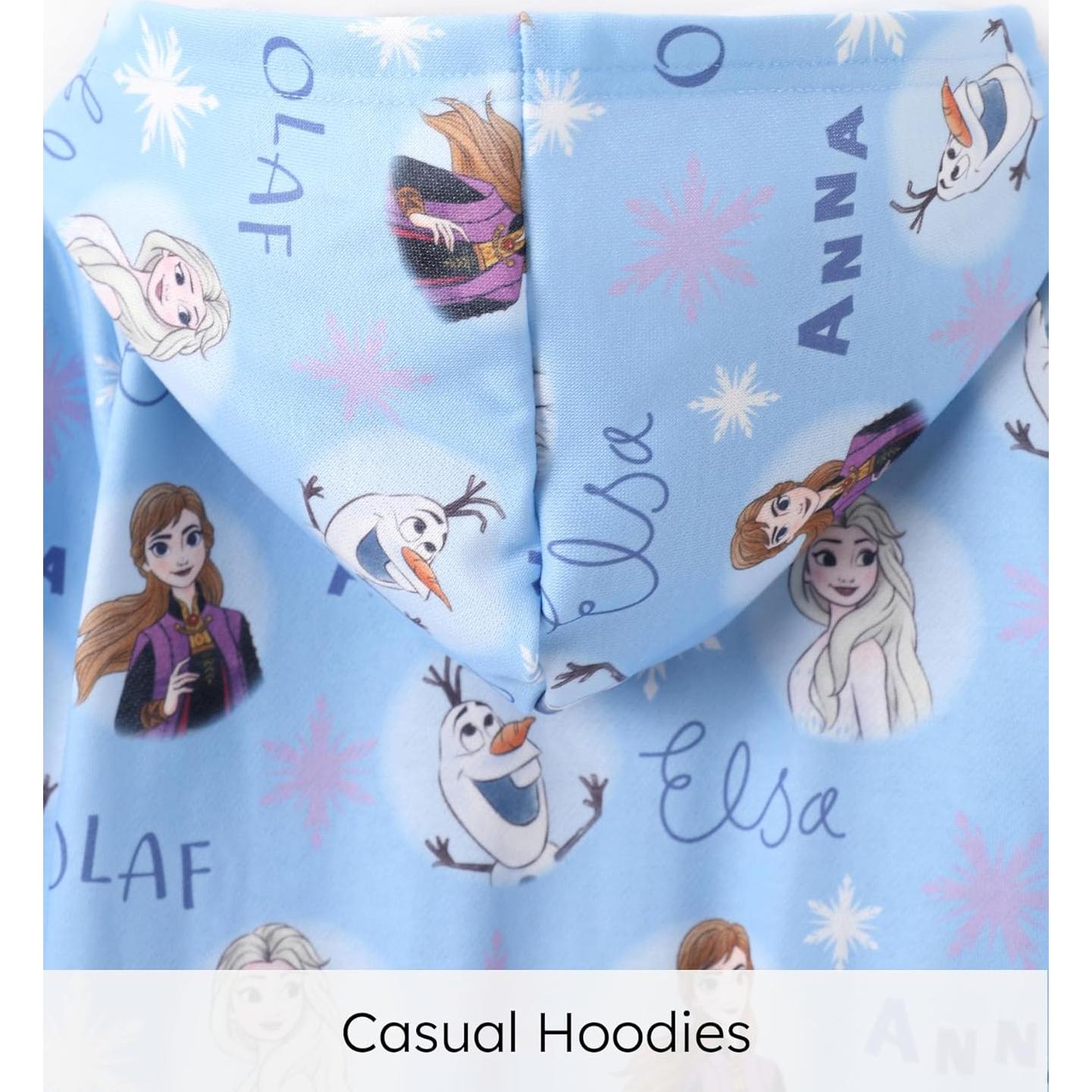 Sudadera con Cremallera Disney Frozen para Niñas 2T Azul Claro