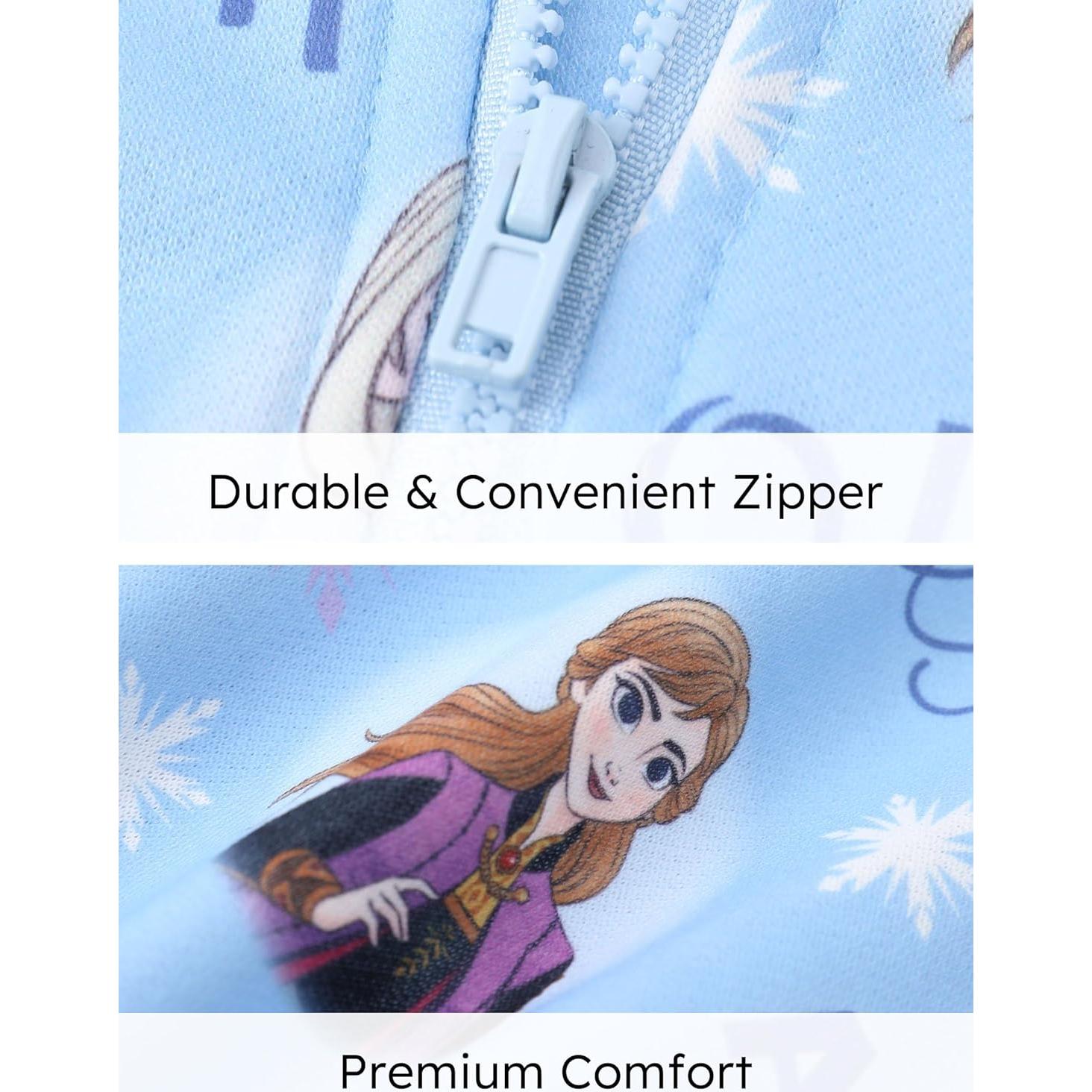 Sudadera con Cremallera Disney Frozen para Niñas 2T Azul Claro