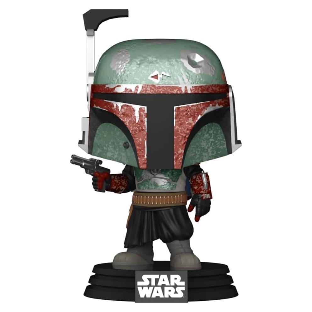 Funko Pop! Star Wars Bobba Fett Metálico 11x10x16 cm