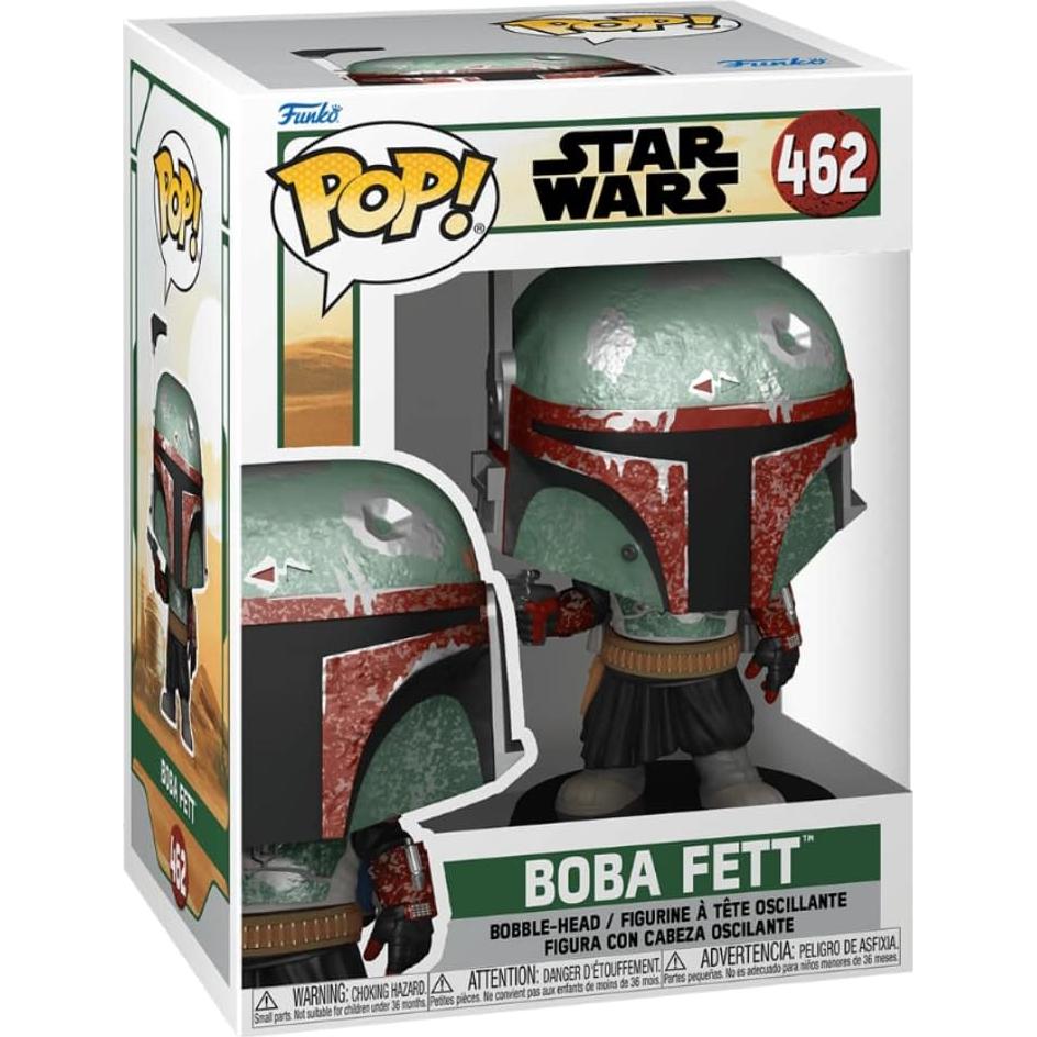 Funko Pop! Star Wars Bobba Fett Metálico 11x10x16 cm