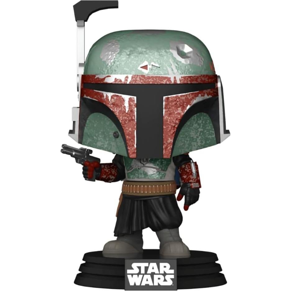 Funko Pop! Star Wars Bobba Fett Metálico 11x10x16 cm