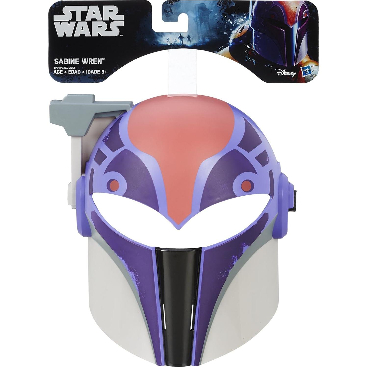 Máscara de Sabine Wren Star Wars Rebels Hasbro 8.3x22.9cm