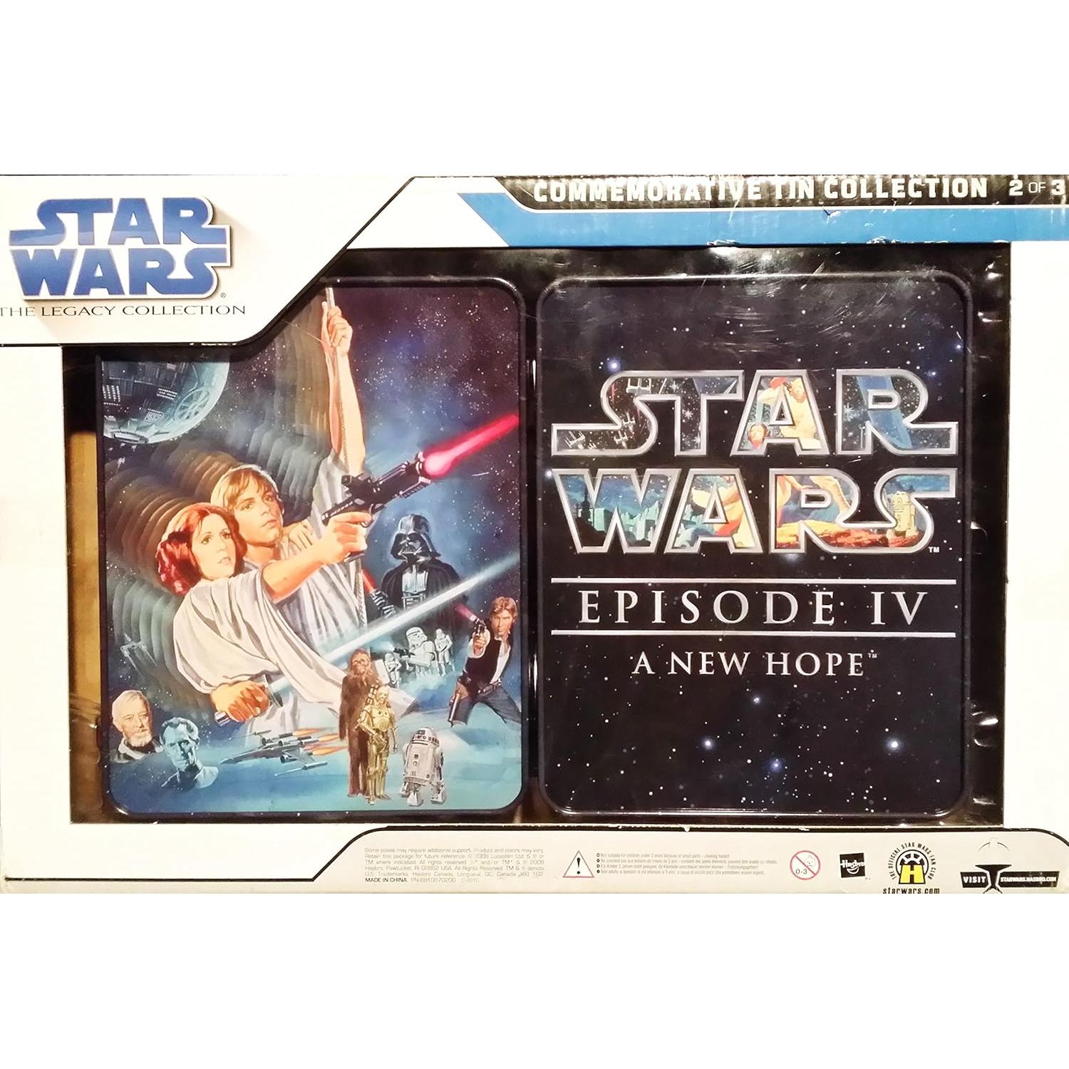 Figuras de Acción Star Wars Hasbro Colección Legado Latas 4 Pzas