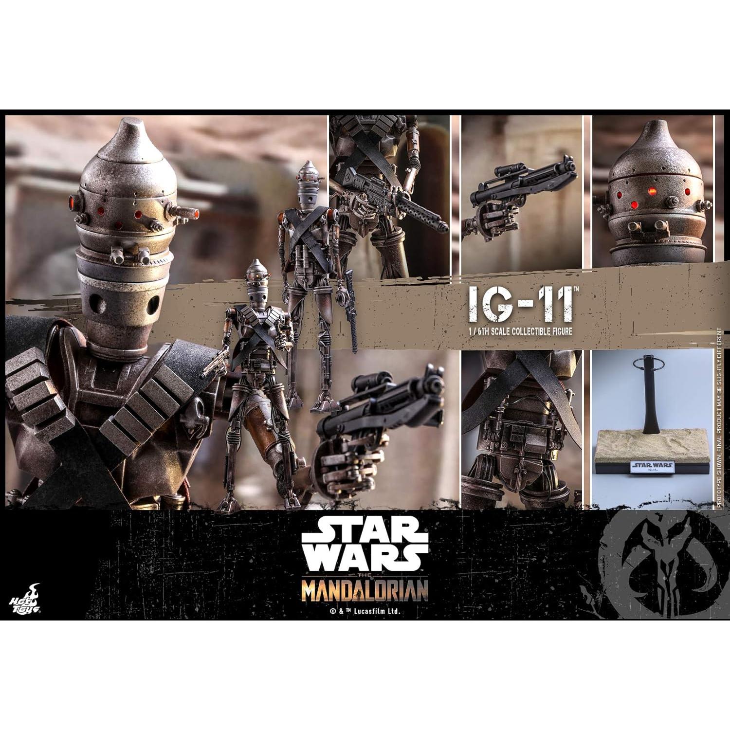 Figura de Acción IG-11 Hot Toys 35.56 cm Star Wars