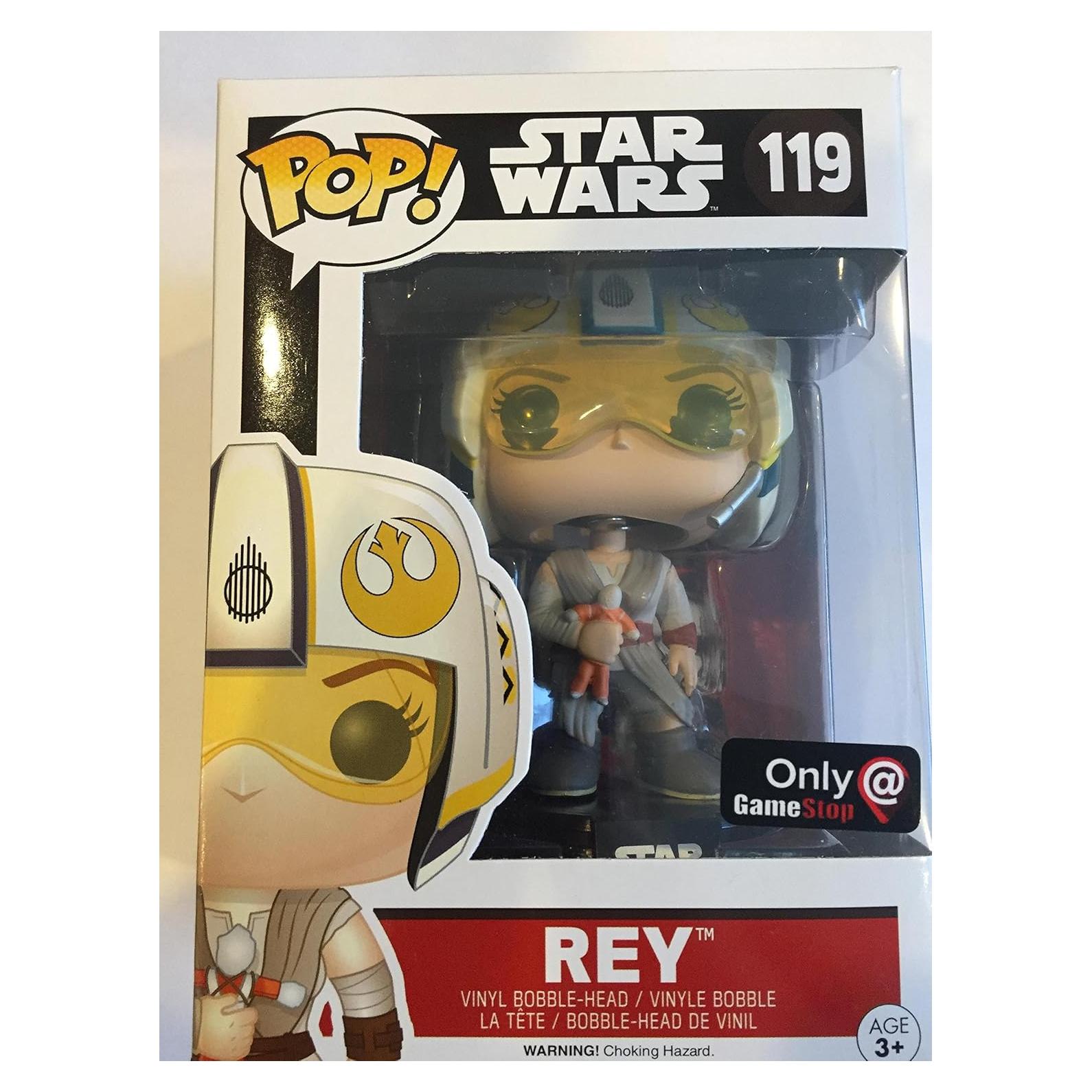 Figura de acción Funko Pop! Star Wars Rey #119 9.5 cm