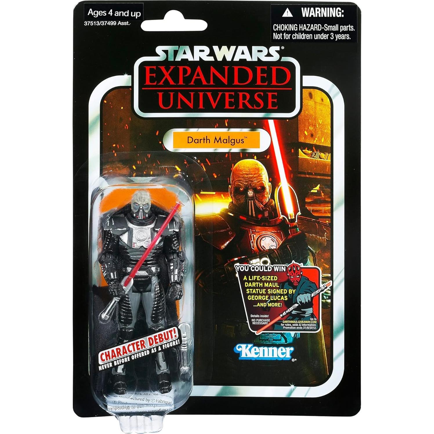 Figura Darth Malgus Star Wars - Hasbro 22.9 cm Detalle Premium