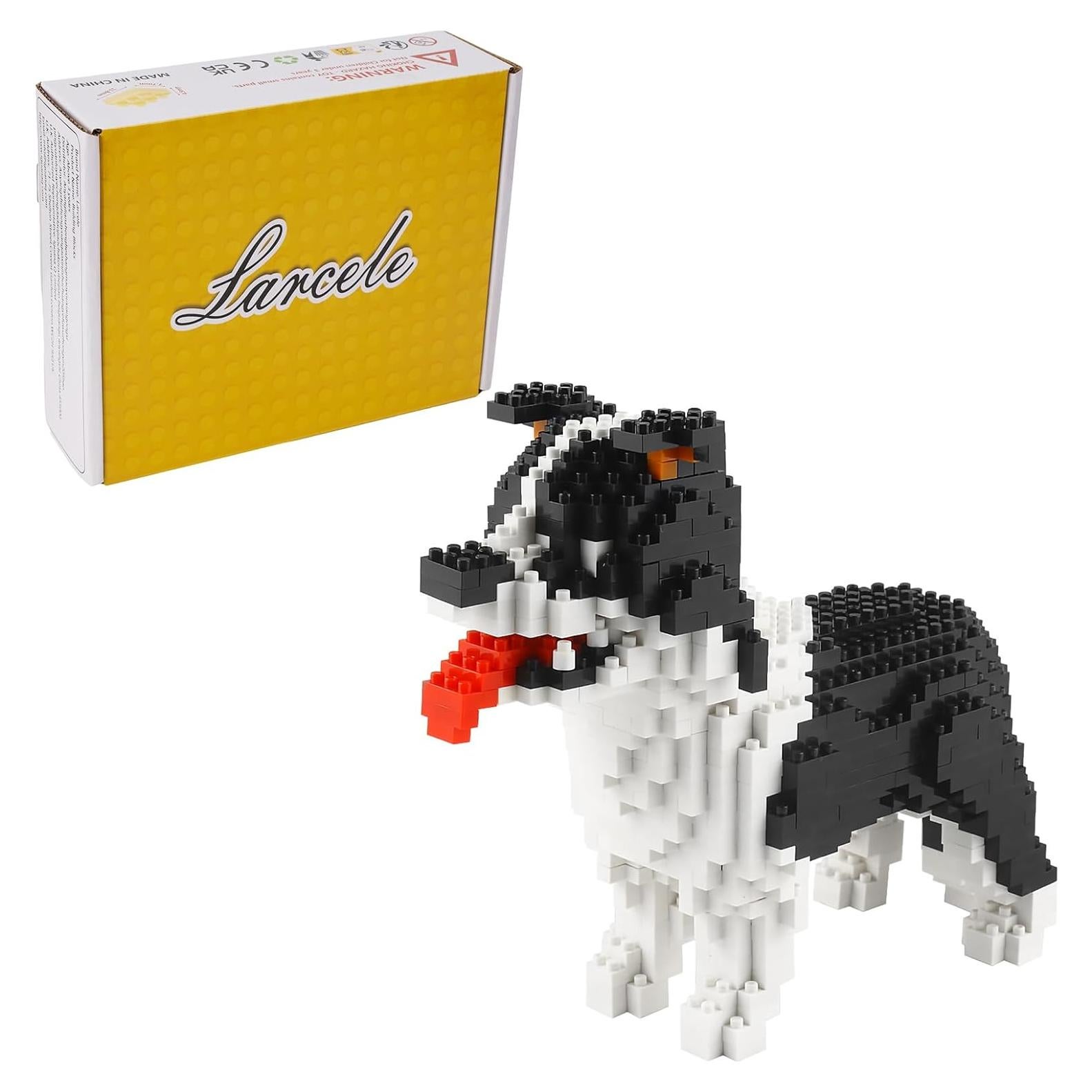 Conjunto de Bloques de Construcción Larcele Border Collie 950 Piezas