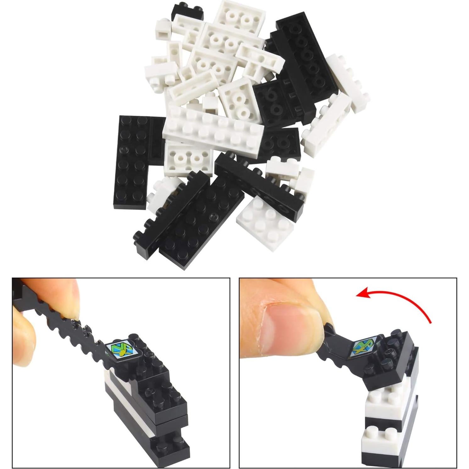 Conjunto de Bloques de Construcción Larcele Border Collie 950 Piezas