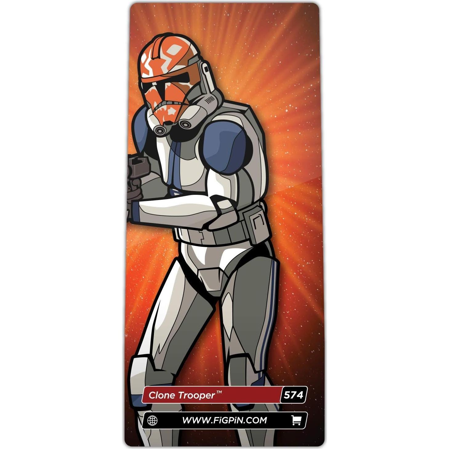 FiGPiN Clone Trooper Star Wars: Las Guerras Clon - 7.62 cm