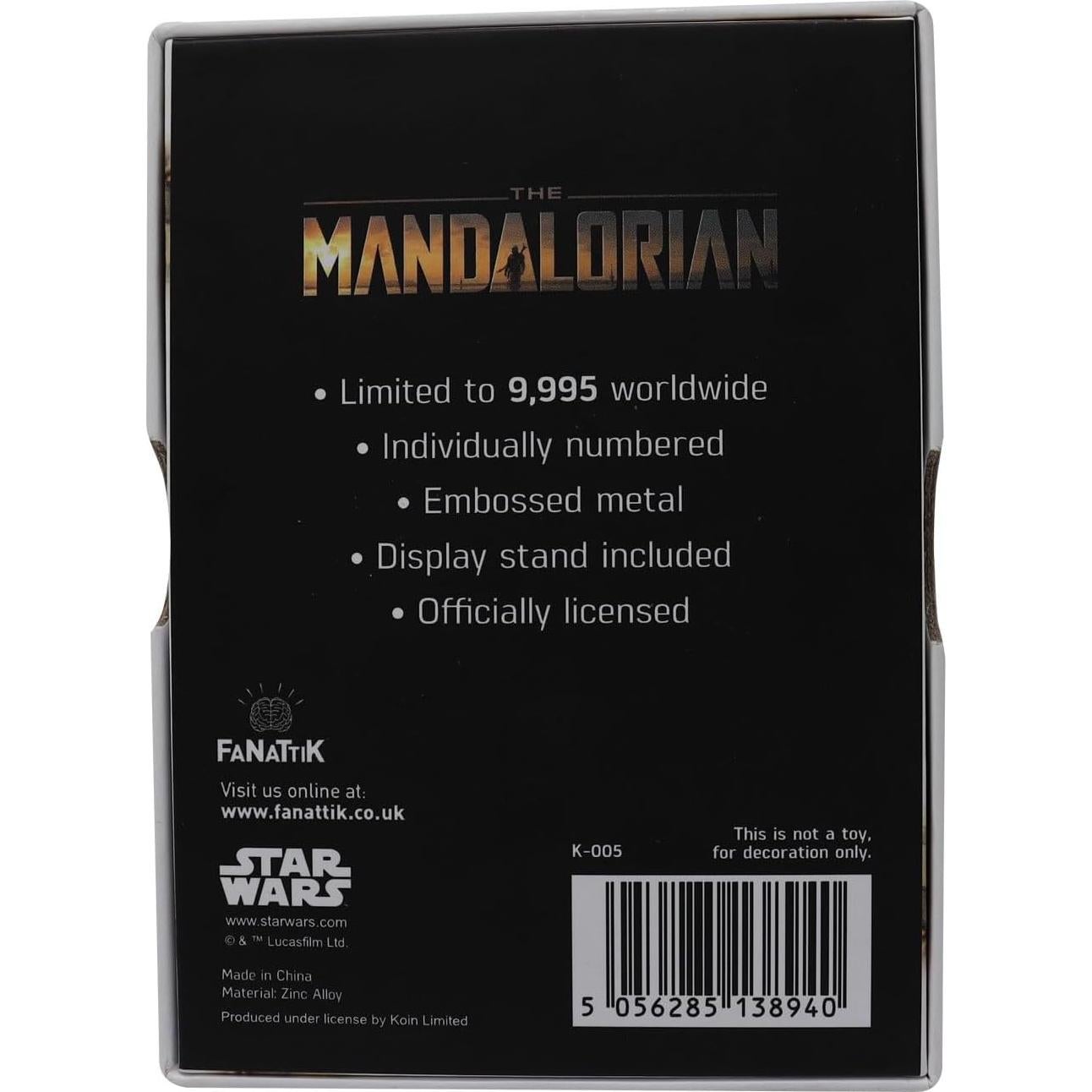 Coleccionable Star Wars The Mandalorian Edición Limitada
