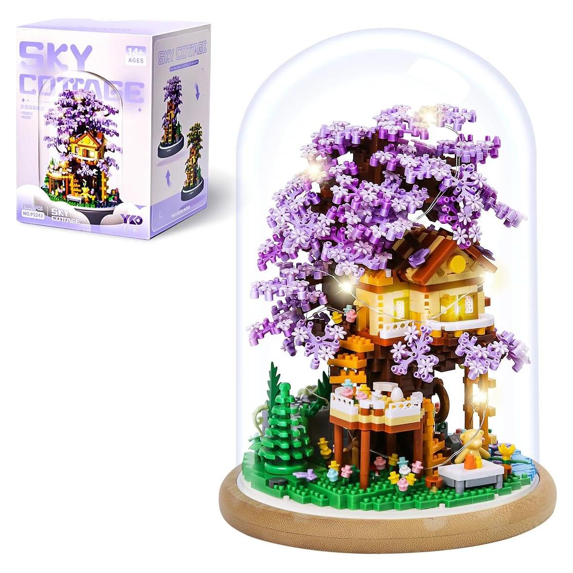 Juego de Construcción Casa del Árbol de Cerezos Insgen 22.1cm