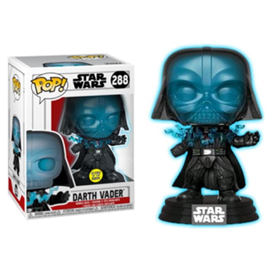 Funko Pop! Star Wars Vader Electrocutado Brilla en la Oscuridad