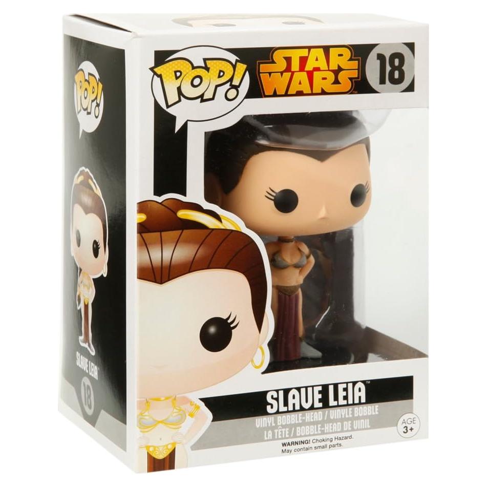 Figura de Acción Funko POP Star Wars Leia Esclava 9.5cm