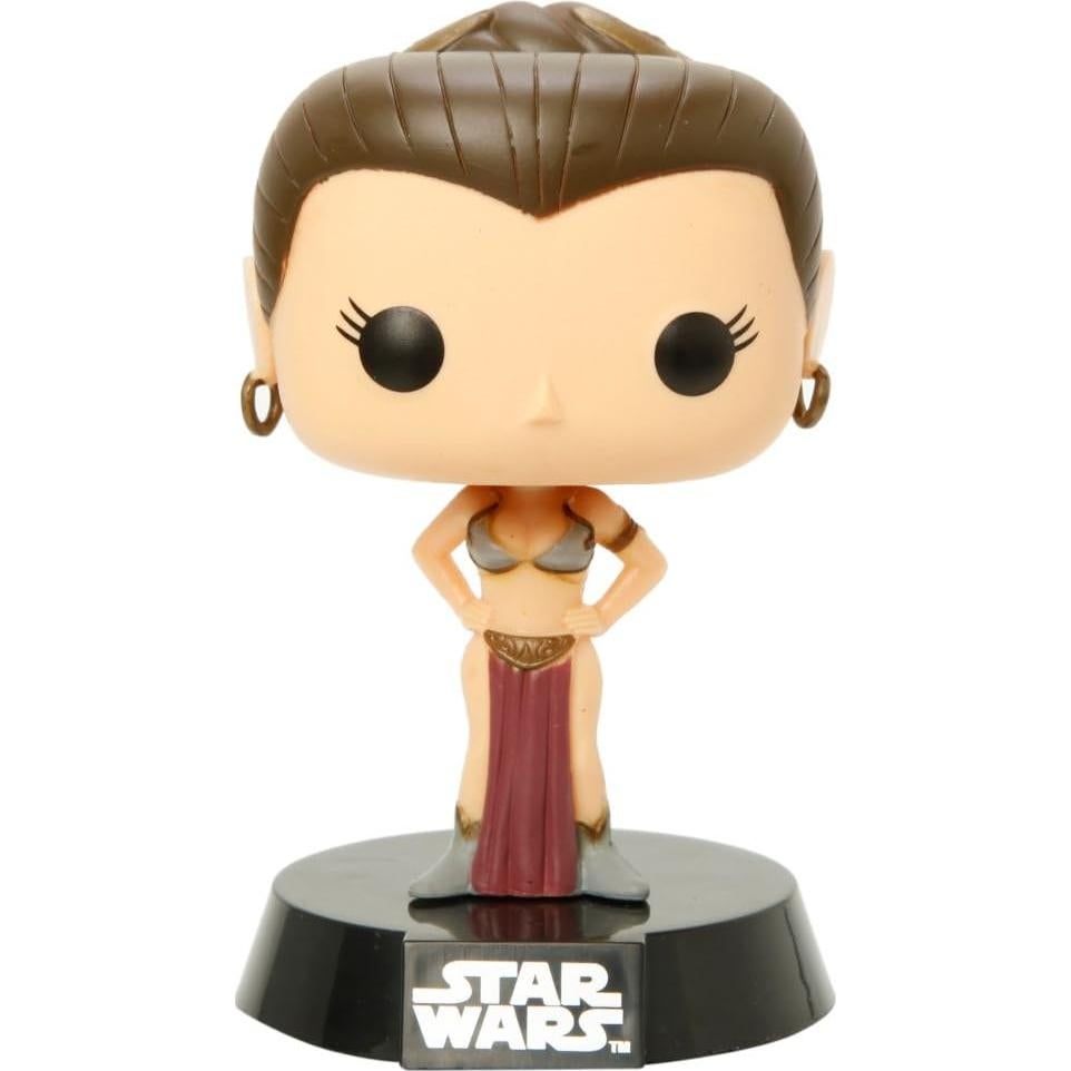 Figura de Acción Funko POP Star Wars Leia Esclava 9.5cm