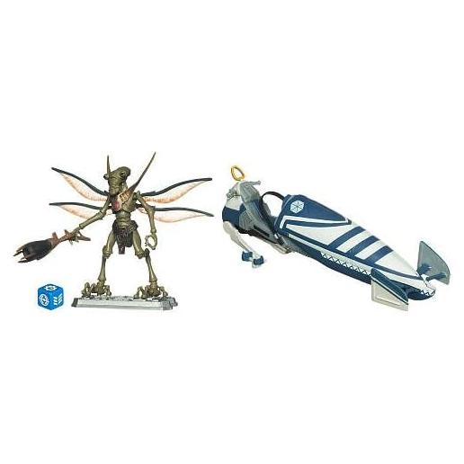 Figura de Acción Star Wars Geonosiano con Speeder Separatista